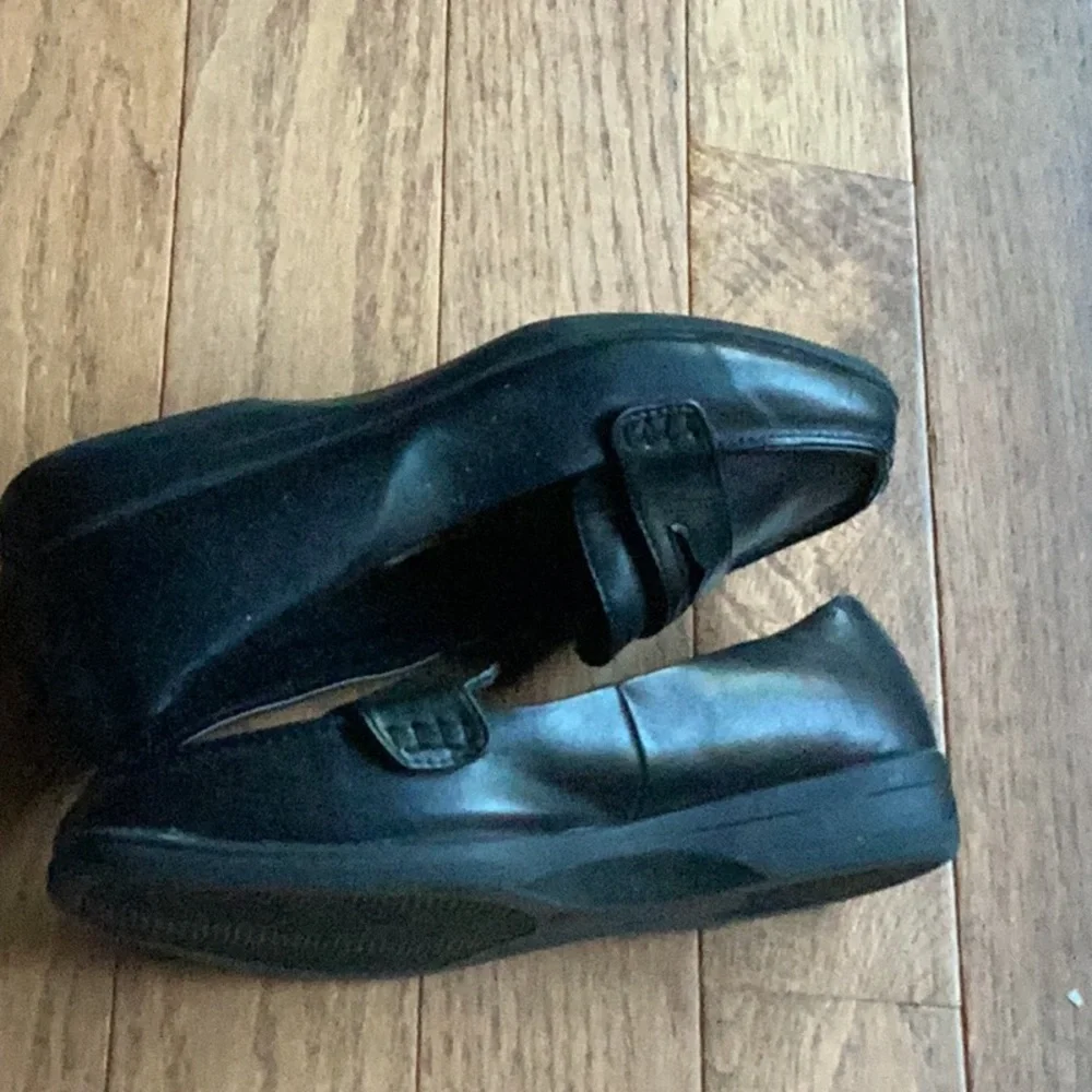 Vintage faux leather penny loafers - Picture 5 of 6